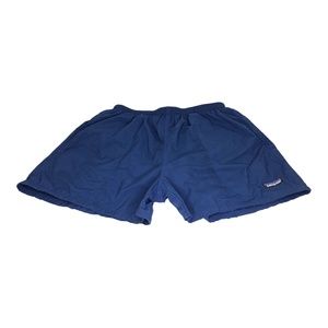 Patagonia Men's Baggies Swim Trunks Lined Shorty Surf Blue Vintage 90's Y2K L